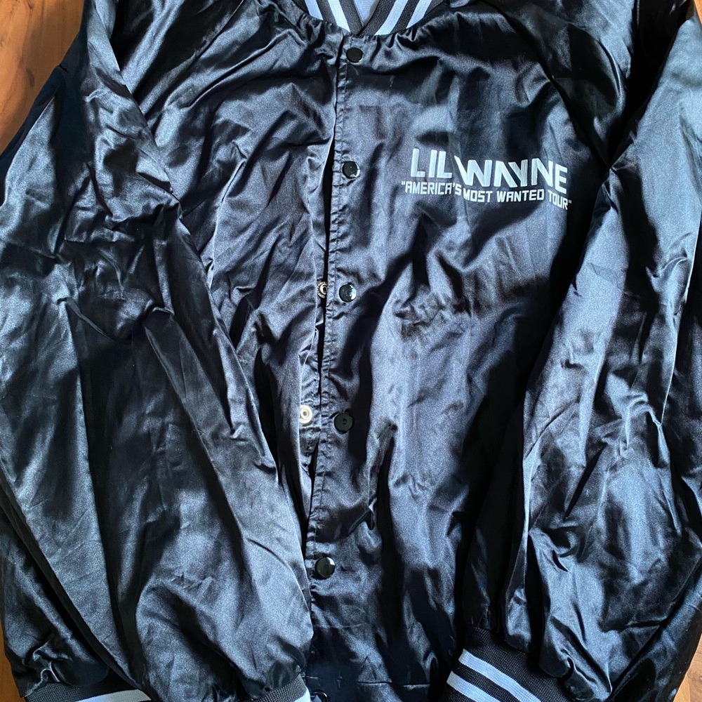 Black Lil Wayne Tour Jacket